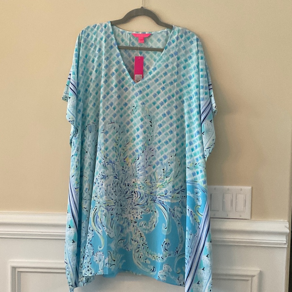 Lilly Pulitzer Blue and White Dress